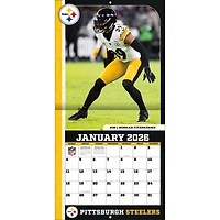NFL Pittsburgh Steelers 2026 Mini Calendar - Online Only