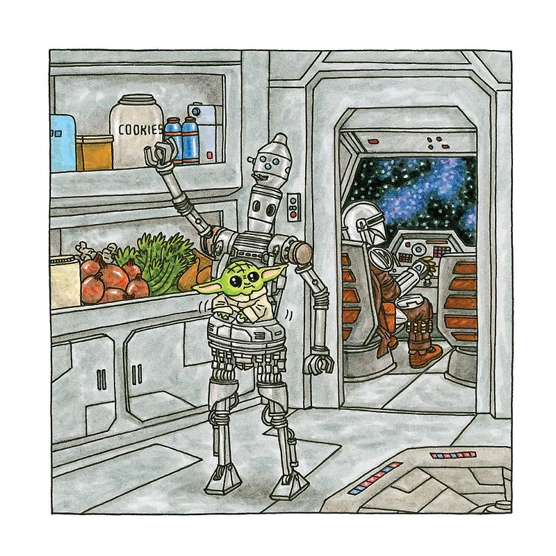 The Mandalorian And Child 2026 Wall Calendar - Online Only