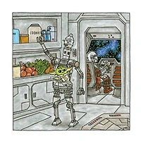 The Mandalorian And Child 2026 Wall Calendar - Online Only