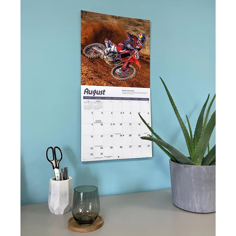 Motocross 2026 Wall Calendar