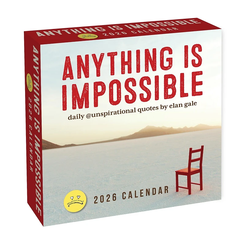 Unspirational 2026 Box Calendar - Online Only