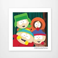 South Park Polaroid Vinyl Sticker
