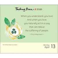 Thich Nhat Hanh 2026 Box Calendar - Online Only