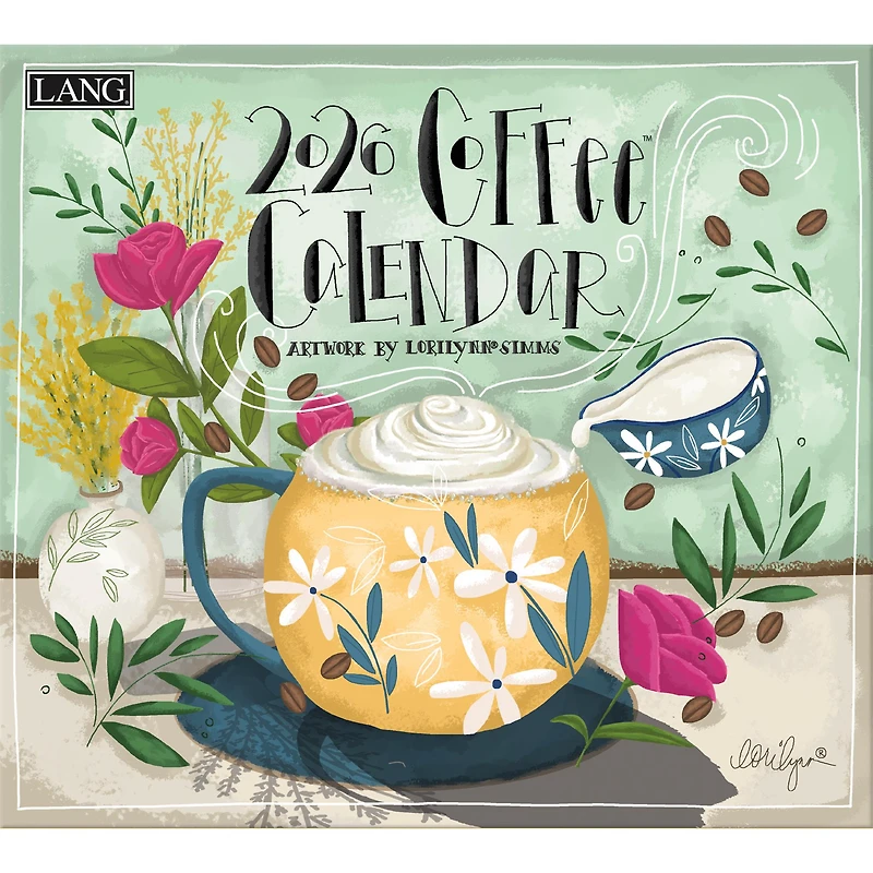Coffee 2026 Deluxe Wall Calendar - Online Only