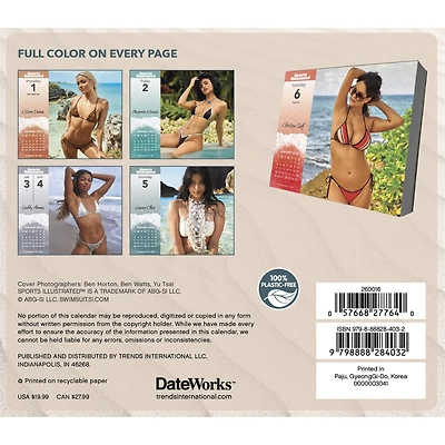 Sports Illustrated Swimsuit 2026 Box Calendar