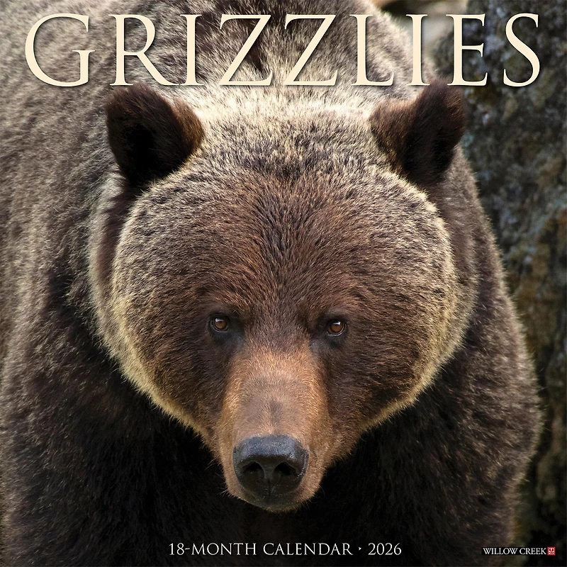 Grizzlies 2026 Wall Calendar