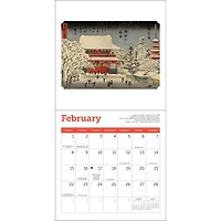 MFA Japanese Woodblocks Mini 2026 Calendar