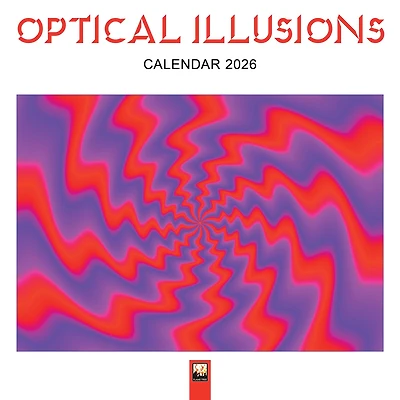 Optical Illusions 2026 Wall Calendar