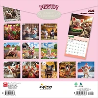 Pigsty 2026 Wall Calendar - Online Only