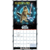 Cat Wars 2027 Wall Calendar