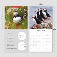 Puffins 2027 Wall Calendar