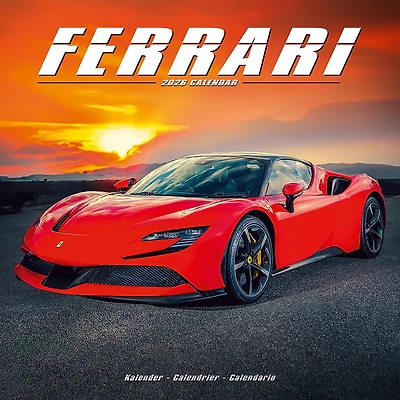 Ferrari 2026 Wall Calendar