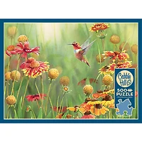 Rufous Hummingbird 500 Piece Puzzle Cobble Hill