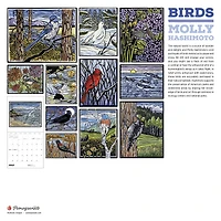 Molly Hashimoto Birds 2026 Wall Calendar