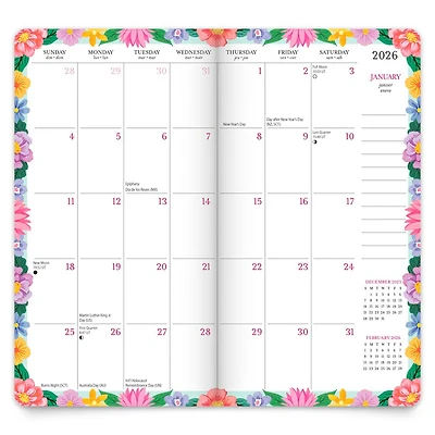 Bonnie Marcus 2026 2 Yr Pocket Planner Calendar