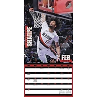 NBA Dunks 2027 Wall Calendar