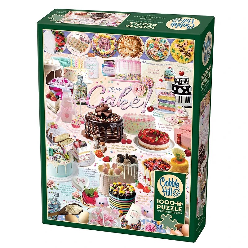 Cake Time 1000 Piece Puzzle - Online Only