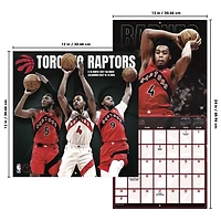 NBA Toronto Raptors 2027 Wall Calendar