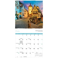 Romantic Europe 2027 Wall Calendar