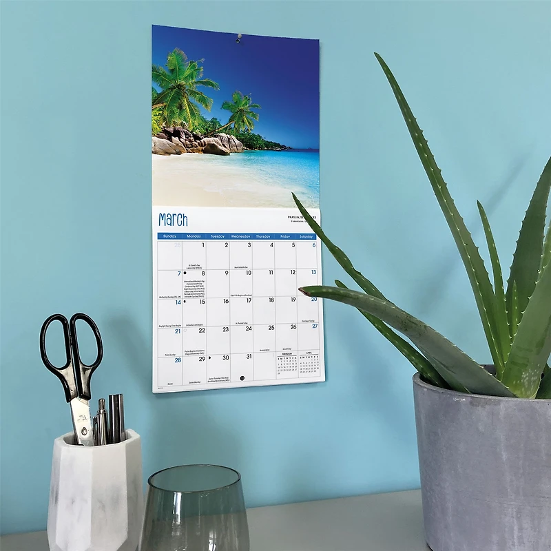 Beaches 2027 Mini Calendar