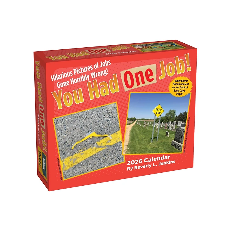 You Had One Job 2026 Box Calendar