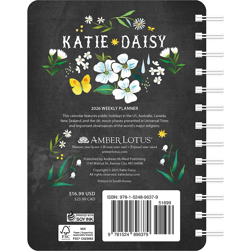 Katie Daisy 2026 Engagement Calendar