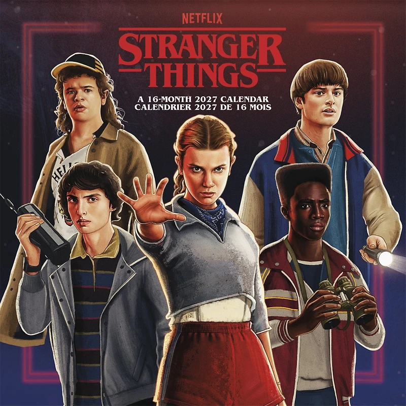 Stranger Things 2027 Wall Calendar