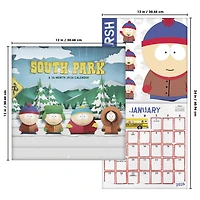 South Park 2026 Wall Calendar