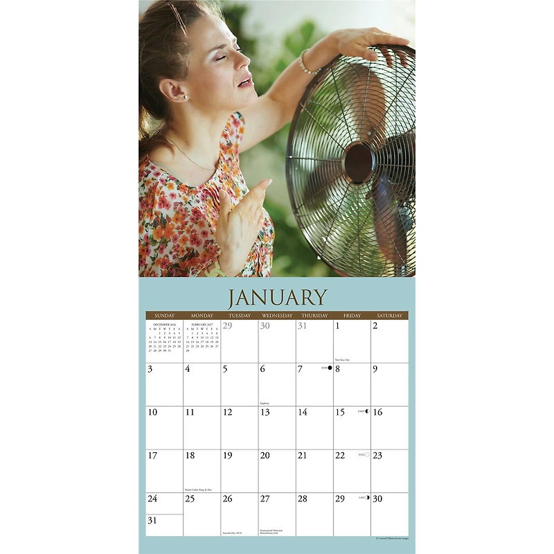 Only Fans 2027 Wall Calendar