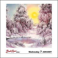 Bob Ross 2026 Box Calendar