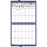 Motherword Tabbed English 2025-2026 Wall Calendar