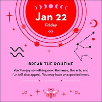 Astrology 2027 Box Calendar