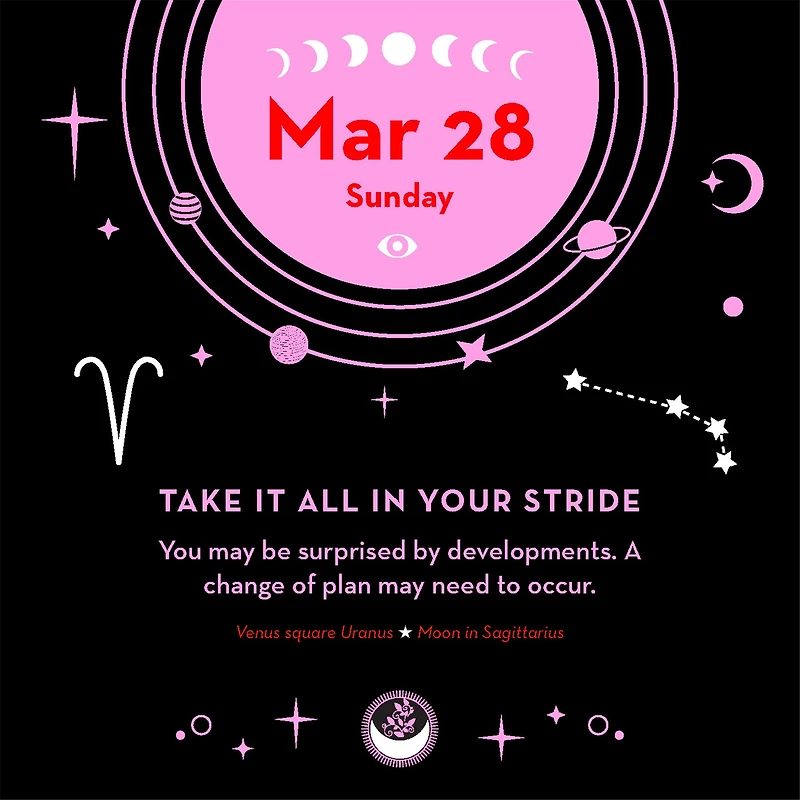 Astrology 2027 Box Calendar