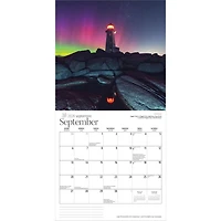 Lighthouses Of Canada 2026 Wall Calendar