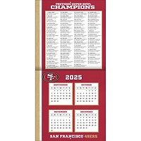 NFL San Francisco 49Ers 2026 Wall Calendar