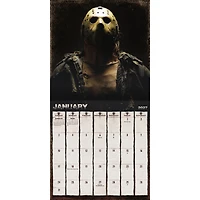 Horror Collection 2027 Mini Calendar