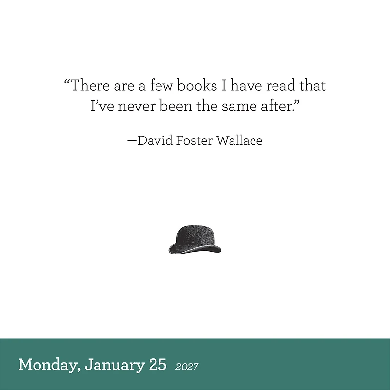A Book Lover's Year 2027 Box Calendar - Online Only