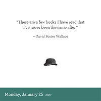 A Book Lover's Year 2027 Box Calendar - Online Only