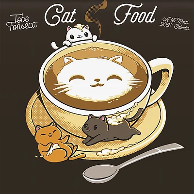 Cat Food 2027 Wall Calendar - Online Only
