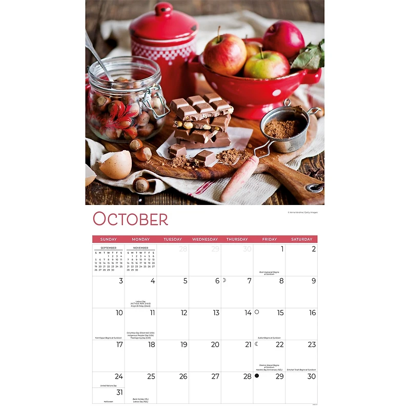 Kitchen 2027 Wall Calendar