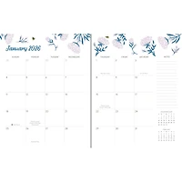 Garden Bee 2025-2026 Monthly Planner Calendar
