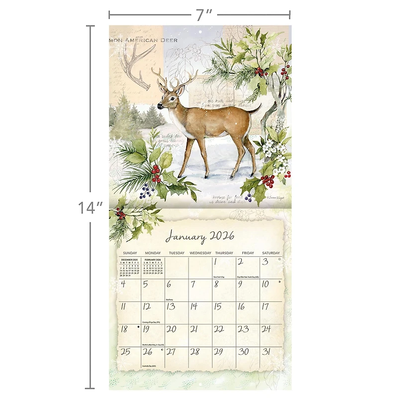 Field Guide 2026 Mini Calendar