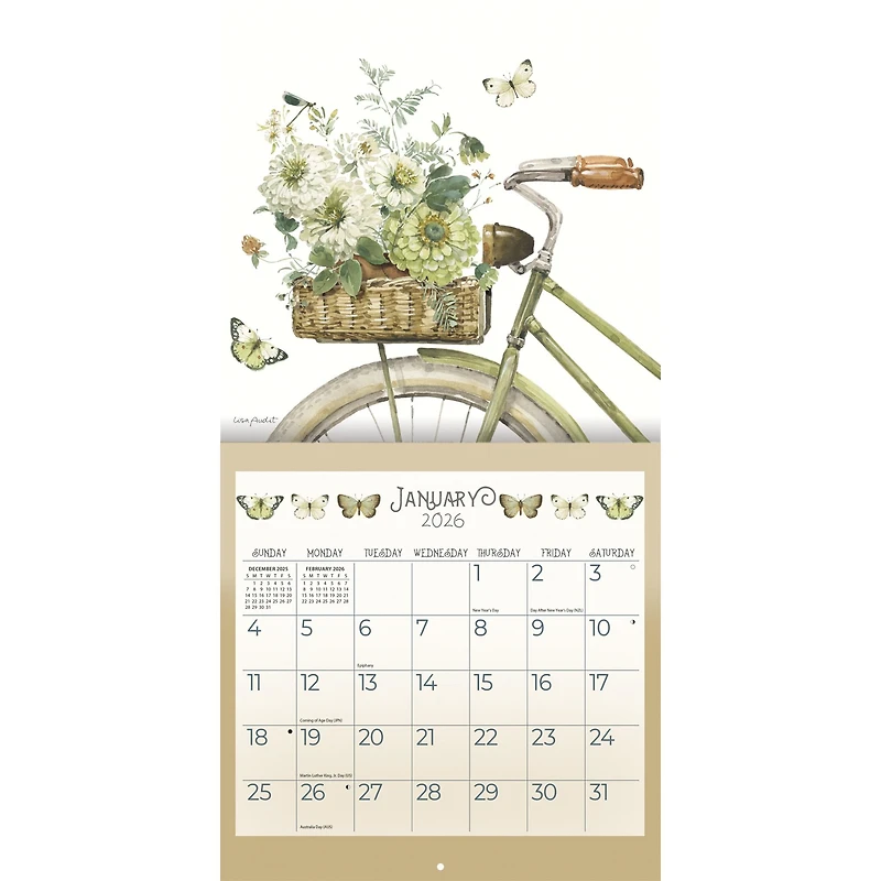 A Beautiful Ride 2026 Mini Calendar