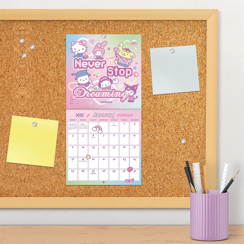 Hello Kitty 2026 Mini Calendar