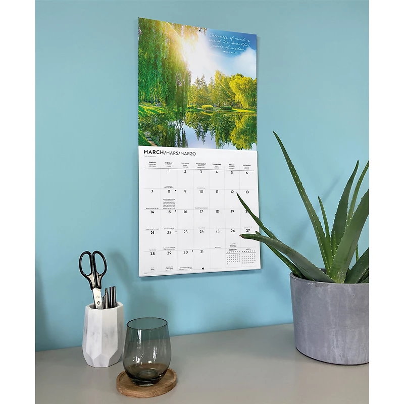 Tranquility 2027 Wall Calendar