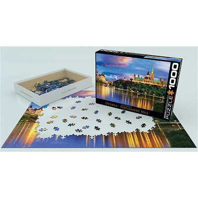 Ottawa Parliament Hill 1000 Piece Puzzle - Online Only