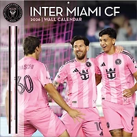 MLS Inter Miami 2026 Wall Calendar