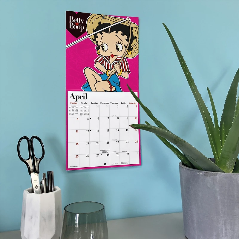Betty Boop 2027 Mini Calendar