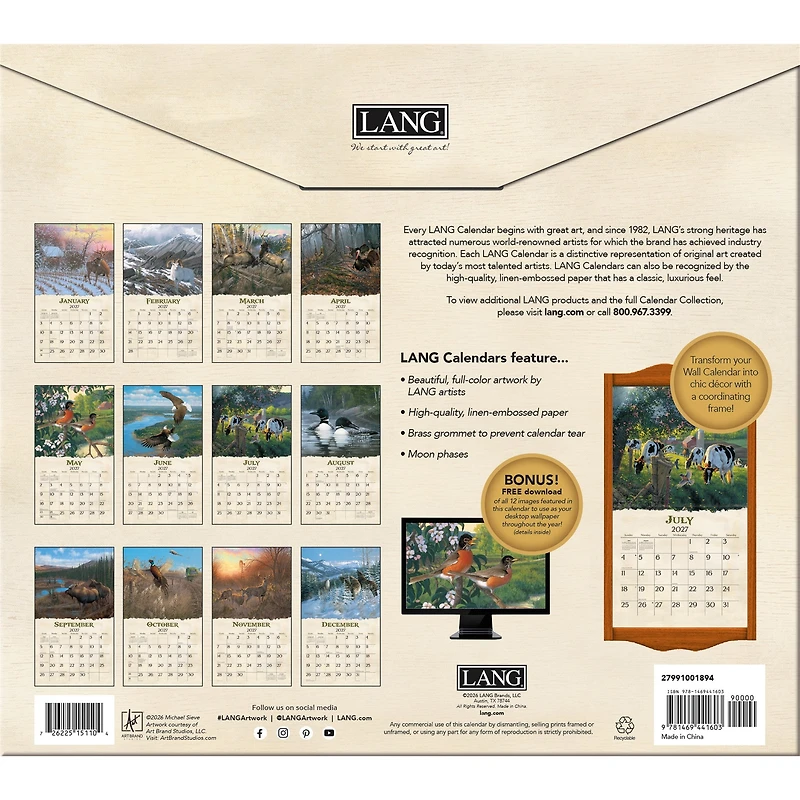 Beyond The Woods 2027 Wall Calendar - Online Only