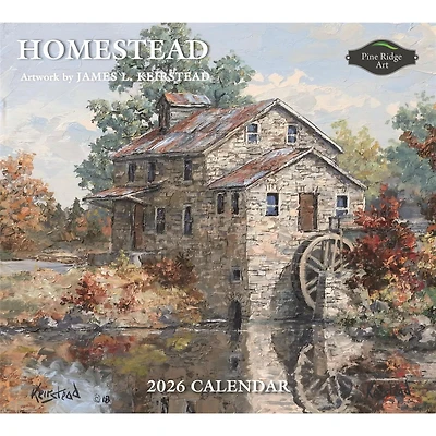 Homestead 2026 Wall Calendar
